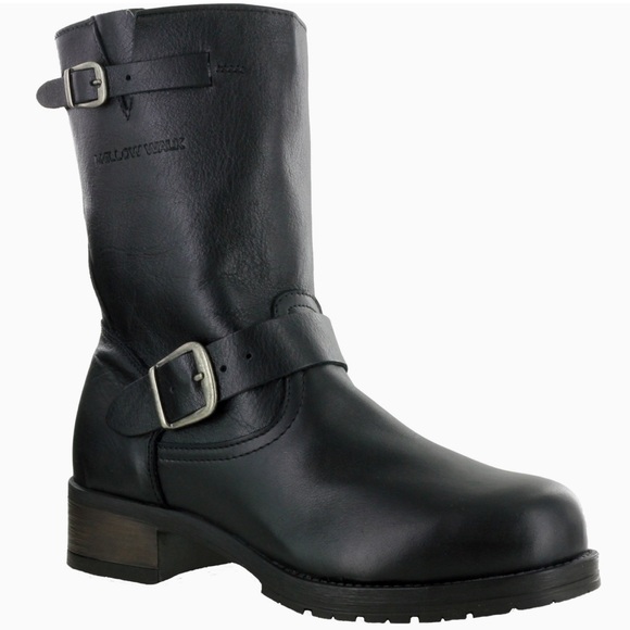 NIB Leather Mellow Walk Steel Toe Slip Resistant Engineer Safety Boot PR Vanessa - Picture 5 of 15